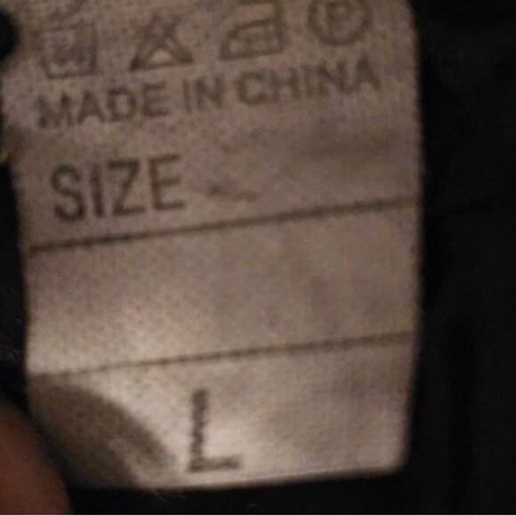 Women's Distressed Extra Flare Jeans Size Large - Picture 4 of 9